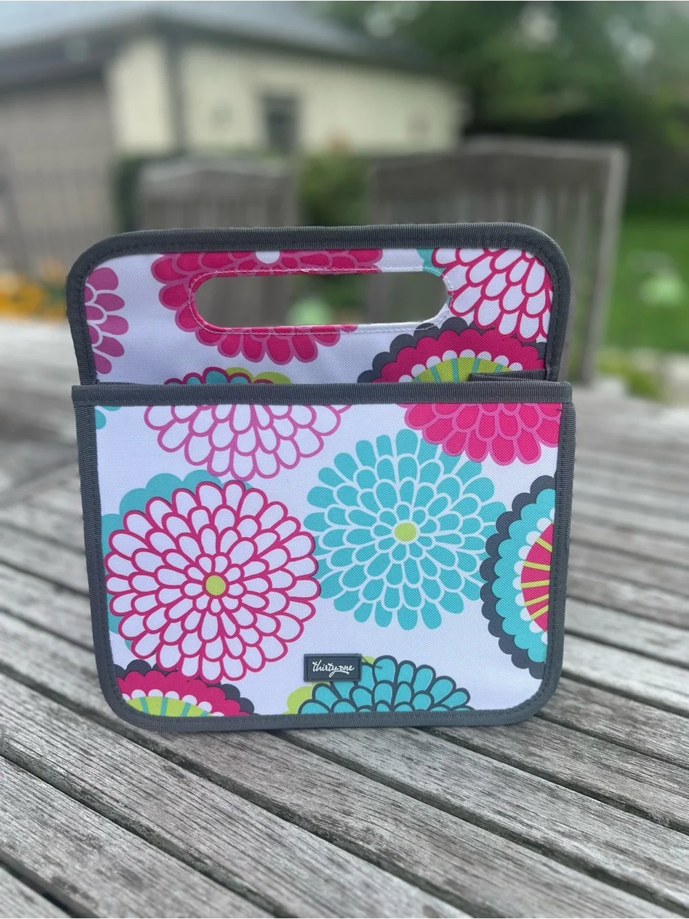 Thirty-One bubble bloom double duty caddy